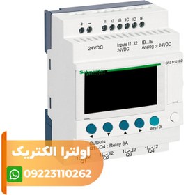 تصویر پی ال سی زلیو 10 ورودی – خروجی تغذیه 24 ولت DC 