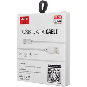 تصویر کابل لایتنینگ لیتو مدل LD-25 طول 1 متر Leitu LD-25 Lightning Cable 1M