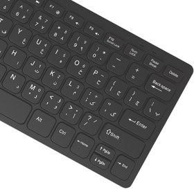 تصویر کیبورد باسیم تسکو مدل TK 8037 TKL سوییچ ممبران TSCO TK 8037 TKL Keyboard Membrane Switches Wired Keyboard