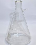 تصویر ارلن خلاء 5 لیتری پیرکس آزمایشگاهی Erlenmeyer flask