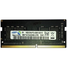 تصویر رم لپ تاپ DDR4 تک کاناله 2133 مگاهرتز CL15 سامسونگ مدل PC4-17000 ظرفیت 16 گیگابایت 