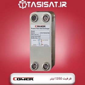 تصویر مبدل صفحه ای کامر مدل CR14-135 ظرفیت 1350 لیتر 