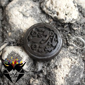 تصویر نگین حدید سماقی یا رقیه کد N_1803 