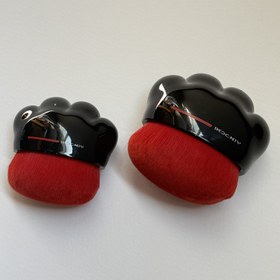 تصویر براش کرم پودر و رژ گونه مدل پنجول گربه ای 