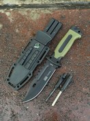 تصویر چاقوی شکاری کلمبیا چخماق دار 