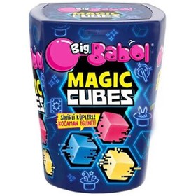 تصویر آدامس بشکه ای (بادکنکی) ایتالیایی Big Babol MAGIC CUBES بیگ بابل 25.2 گرم آدامس بیگ بابل 25 گرم