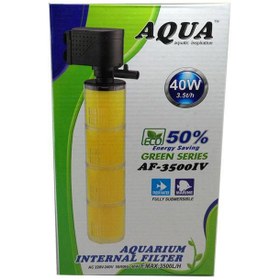 تصویر فیلتر کاسه‌ای داخلی آکواریوم آکوا AF-3500IV Aqua Internal Filter AF-3500IV