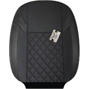 تصویر روکش صندلی خودرو سوشیانت مدل گندم مناسب برای کوییک 