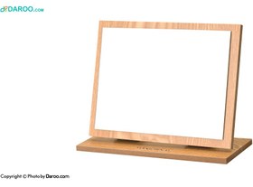 تصویر آیینه مکس ژورنال رو میزی چوبی کد M22 