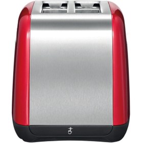 تصویر توستر قرمز دستگاه سرخ کردن نان 5Kmt221Eer Toaster Empire Kitchenaid 