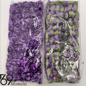 تصویر گل کاغذی رنگ بنفش 