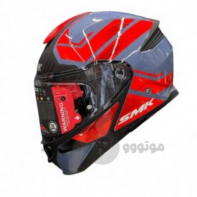 تصویر کلاه کاسکت فک متحرک Smk Gollwing کد 3 Helmet Movable Jaw Smk Gullwing code 3