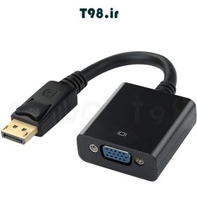 تصویر تبدیل DISPLAY PORT دیسپلی به VGA دی نت 