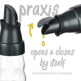 تصویر روغن ریز مدل Praxis Oil Container برند تیتیز پلاستیک ترکیه _ شناسه کالا : KC-363 Praxis Oil Container