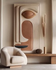 تصویر تابلو صورتک تک چشم کرم 