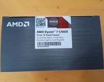 تصویر AMD CPU Ryzen AM4 5700X پردازنده آکبند رایزن 