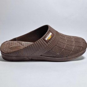 تصویر دمپایی جلوبسته مدل آمازون - قهوه ایی / ۴۳ 