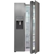 تصویر یخچال فریزر ساید بای ساید اسنوا مدل ARDS-L3010 SS 