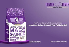 تصویر مس گینر 6.750 کیلوگرم دنیس جمز DJ LEAN MUSCLE MASS GAINER 15LB