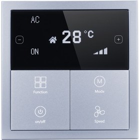تصویر کلید KNX هوشمند HDL Tile Series OLED Thermostat 