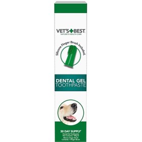 تصویر ژل تمیز کننده دندان سگ برند وتس بست | Vet’s Best Dental Gel Toothpaste 