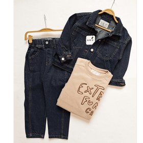 تصویر کت جین بچگانه برند aku 