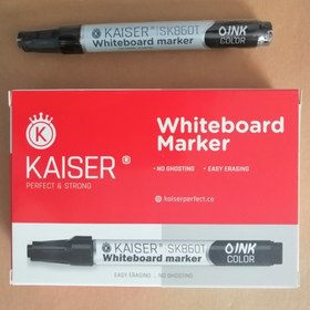 تصویر ماژیک وایتبردکایزرسرتخت مشکی Whiteboard marker black