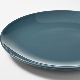 تصویر ست بشقاب سرامیکی ایکیا مدل FARGKLAR بسته 4 عددی FARGKLAR Plate, glossy dark turquoise, 26 cm