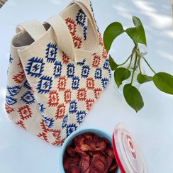 تصویر کیف مخصوص حمل غذا طرح خشتی 