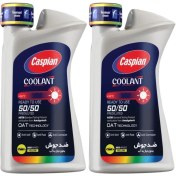 تصویر ضدیخ کاسپین مدل چهار فصل حجم ۱ لیتر 