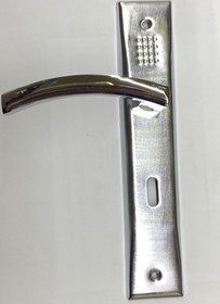 تصویر دستگیره خالدار مدل کروم 