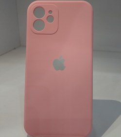 تصویر گارد سیلیکونی اصلی مدل Iphone 12 - صورتی The original silicone guard of the Iphone 11 model