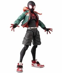 تصویر اکشن فیگور اسپایدرمن مایلز مورالس سایز ۱۴ سانتیمتر 
