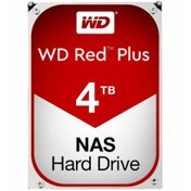 تصویر حافظه اچ دی دی اینترنال وسترن دیجیتال مدل قرمز پلاس ظرفیت 4 ترابایت استوک Western Digital Red Plus 4TB Internal HDD Used