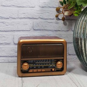 تصویر رادیو کلاسیک طرح قدیم مدلNS-3315BT ا Classic old style radio model NS-3315BT Classic old style radio model NS-3315BT