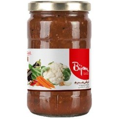 تصویر ترشی 670 گرم بندری بیژن 