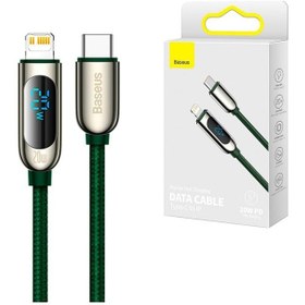 تصویر کابل تبدیل USB-C به لایتنینگ باسئوس مدل CATLSK-A06 20W طول 2متر Type-C CABLE Baseus CATLSK-A06 20W 2m