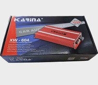 تصویر آمپلی فایر خودرو کارینا مدل XW-604 Karina car amplifier model XW-604