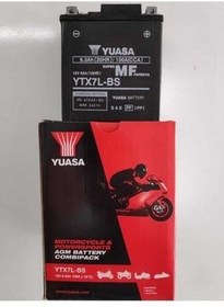 تصویر باطری Motostart Yamaha R 25 Mt Ytx7L Bs باتری موتور سیکلت Yuasa 