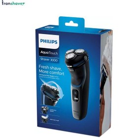 تصویر ریش تراش دوار فیلیپس مدل S3122 Philips Shaver S3122