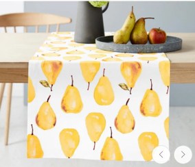 تصویر رانر رومیزی چیبو آلمان طرح گلابی 