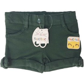 تصویر شلوارک دخترانه برند توک توک سایزبندی 2 تا 4 سال Tuk Tuk girls' shorts, size 2 to 4 years