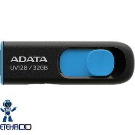 تصویر فلش مموری ای دیتا مدل UV128 ظرفیت ۳۲ گیگابایت 