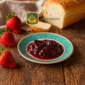 تصویر مربای توت فرنگی 