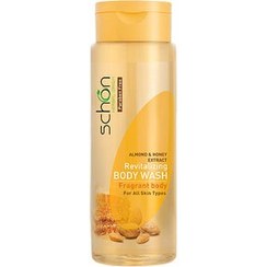 تصویر شامپو بدن بادام و عسل شون 420میل Schon Almond And Honey Body Wash 420ml 