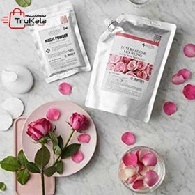 تصویر ماسک دوفاز لاتکسی گل رز ارفلند حجم 500 میل Erfland Erfland rose latex two phase face mask