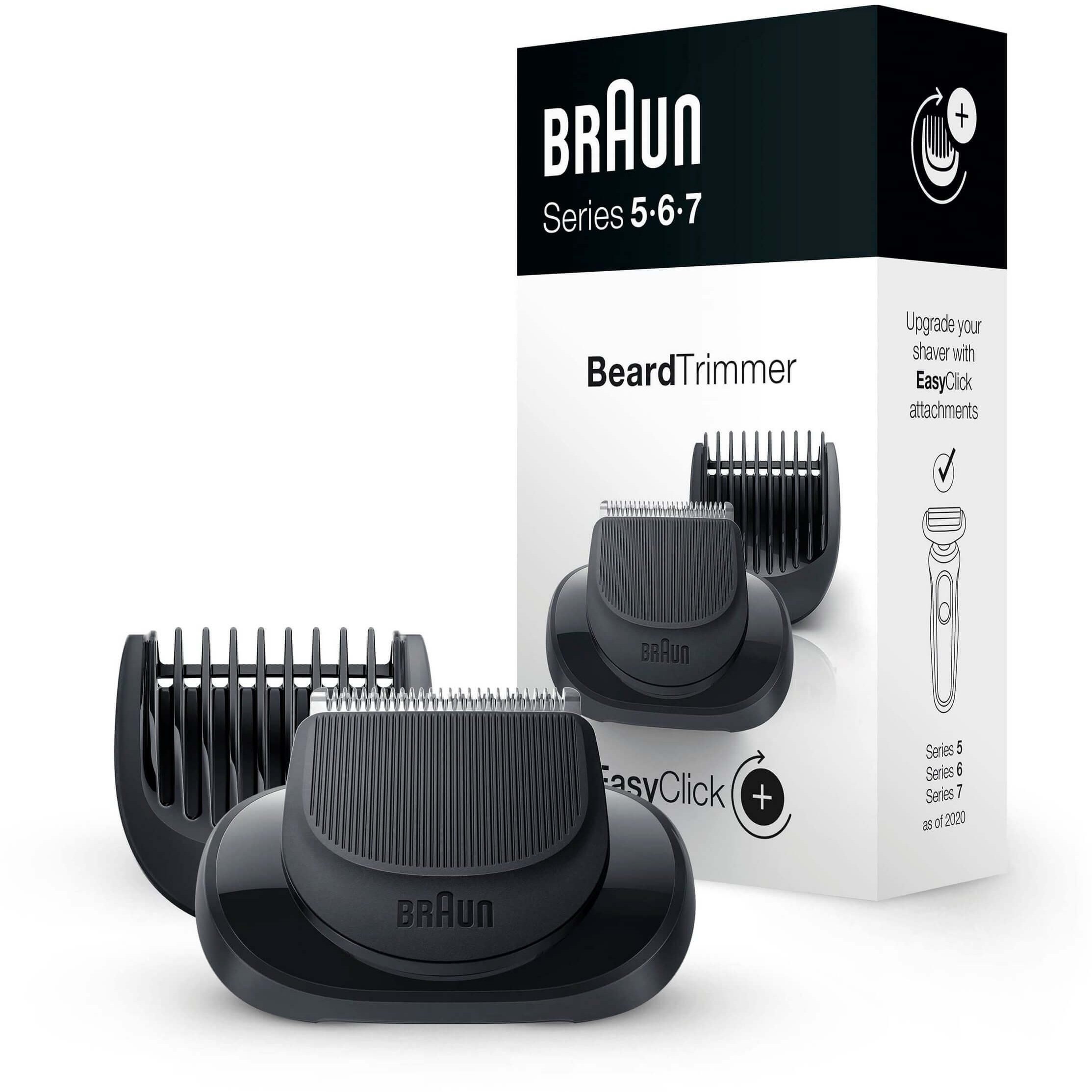 Braun Series 5 Shavers Replacement Foil and Trimmer Head Cassette with  Ultra-Active-Lift Middle Trimmer and Crosshair Designed Foil, Silver Finish