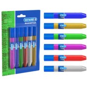 تصویر چسب اکلیلی 6 رنگ مات (برند استورم) 