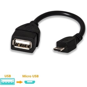 تصویر کابل تبدیل او تی جی اسکار OSCAR OTG USB To microUSB 