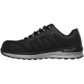 تصویر خرید اینترنتی کفش اسپورت زنانه سیاه برند skechers 22SKC010101 Erkek Bragoo Kompozit Burunlu Siyah S1p Rahat Spor Iş Ayakkabısı